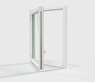 preview image for Sidehengslet 1-fag aluminium 3-lags