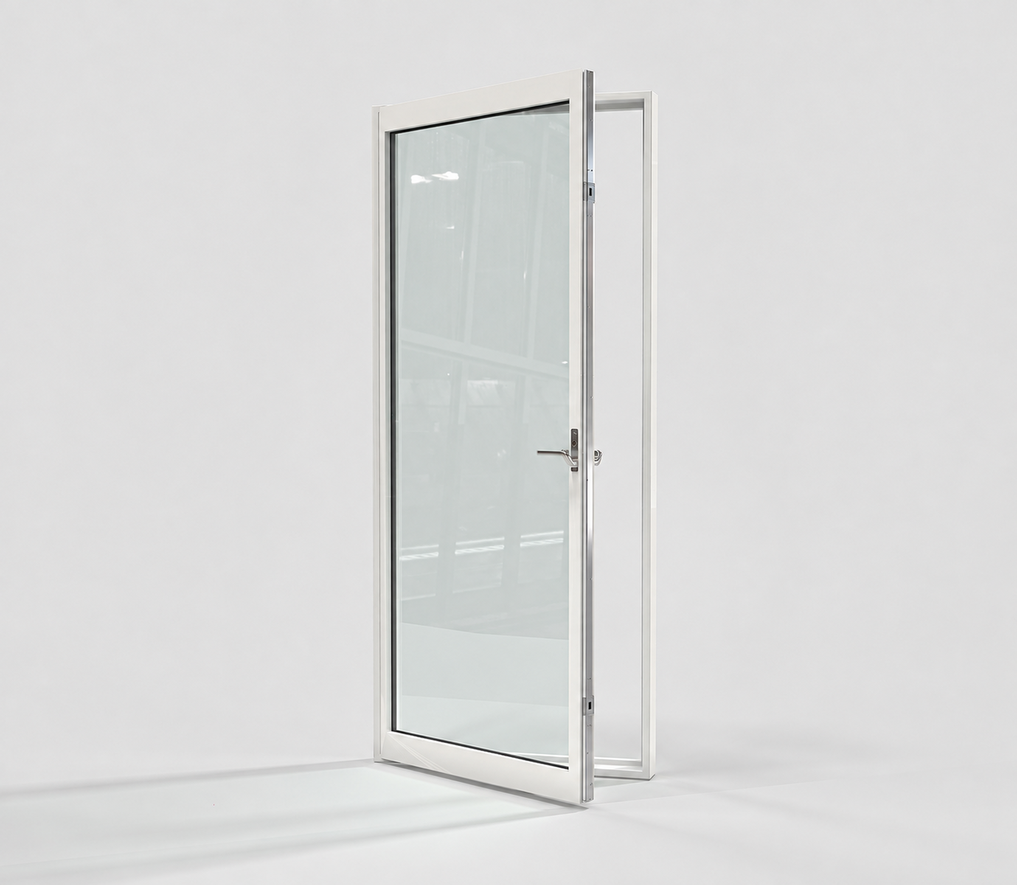 preview image for Utadslående balkongdør Aluminiumskledd Tre 3-lags