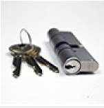 preview image for Lyft-Glid Skjutdörr 2-delad Schema A Hel-Aluminium 3-glas + invändig låscylinder