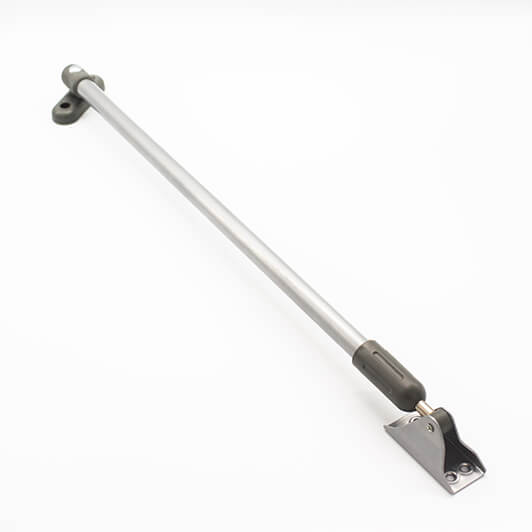 preview image for Ytterdörr Modern Svart + dörrbroms silver