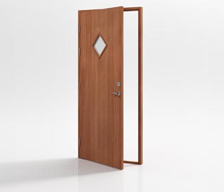 preview image for Ytterdør Teak Klitterhus