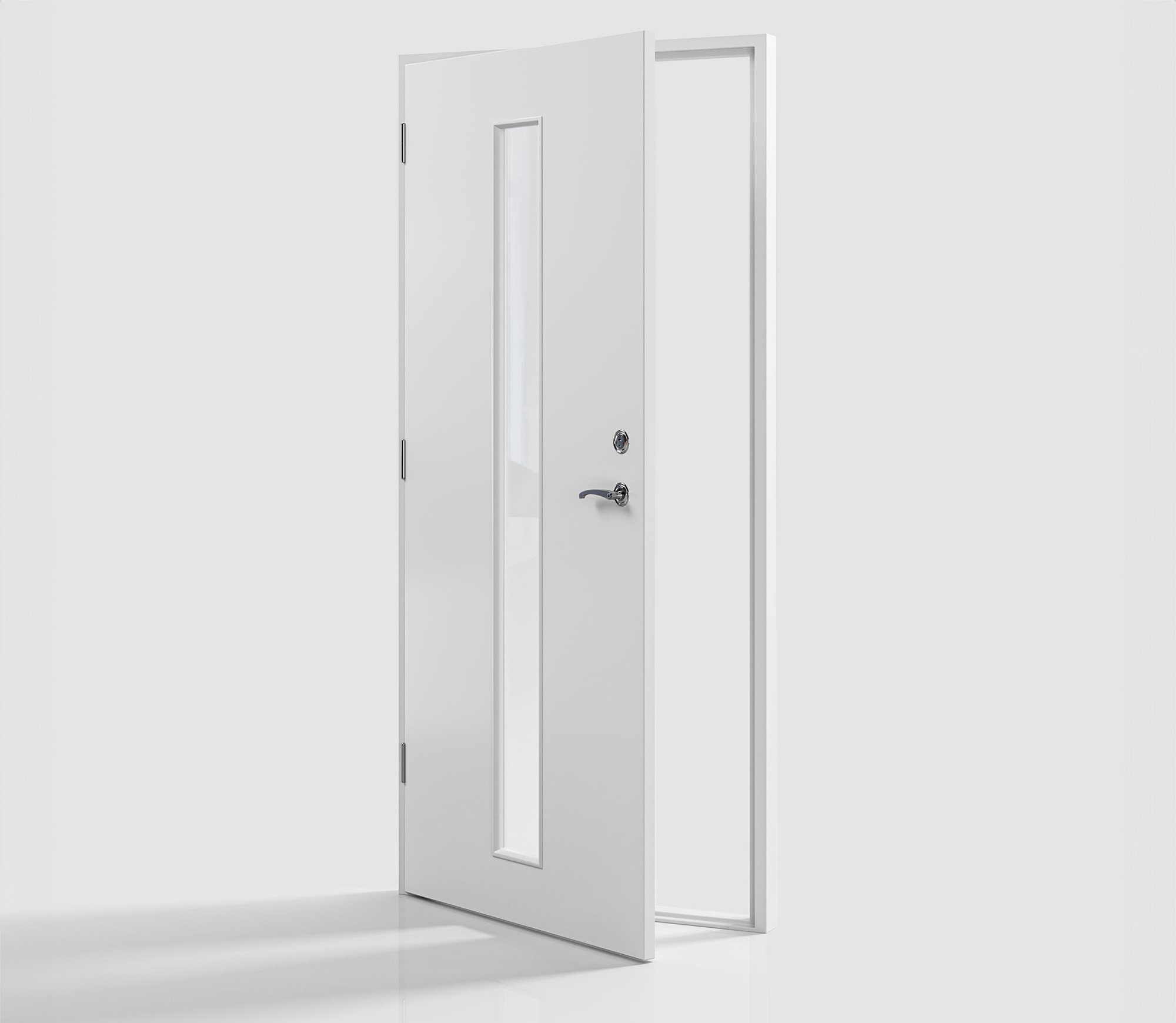 preview image for Ytterdør Kronoslätt Glass Lagerførd Plus