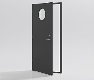 preview image for Ytterdør Malen Mørkegrå Lagerførd