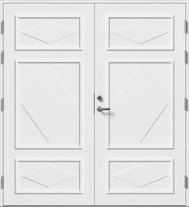 preview image for Dobbel ytterdør Østerlen