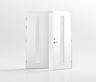 preview image for Dobbel ytterdør Kronoslätt Glass
