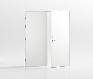 preview image for Dobbel ytterdør Kronoslätt jevn