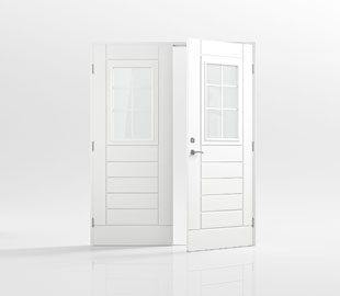 preview image for Dobbel ytterdør Magnarp Glass