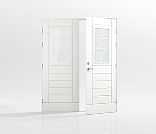 preview image for Dobbel ytterdør Magnarp Glass