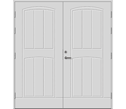 preview image for Dobbel ytterdør Vejbystrand Dekor