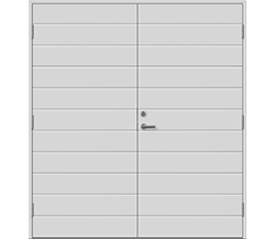 preview image for Dobbel ytterdør Skörpinge