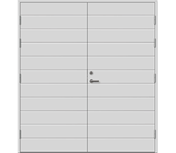 preview image for Dobbel ytterdør Skörpinge