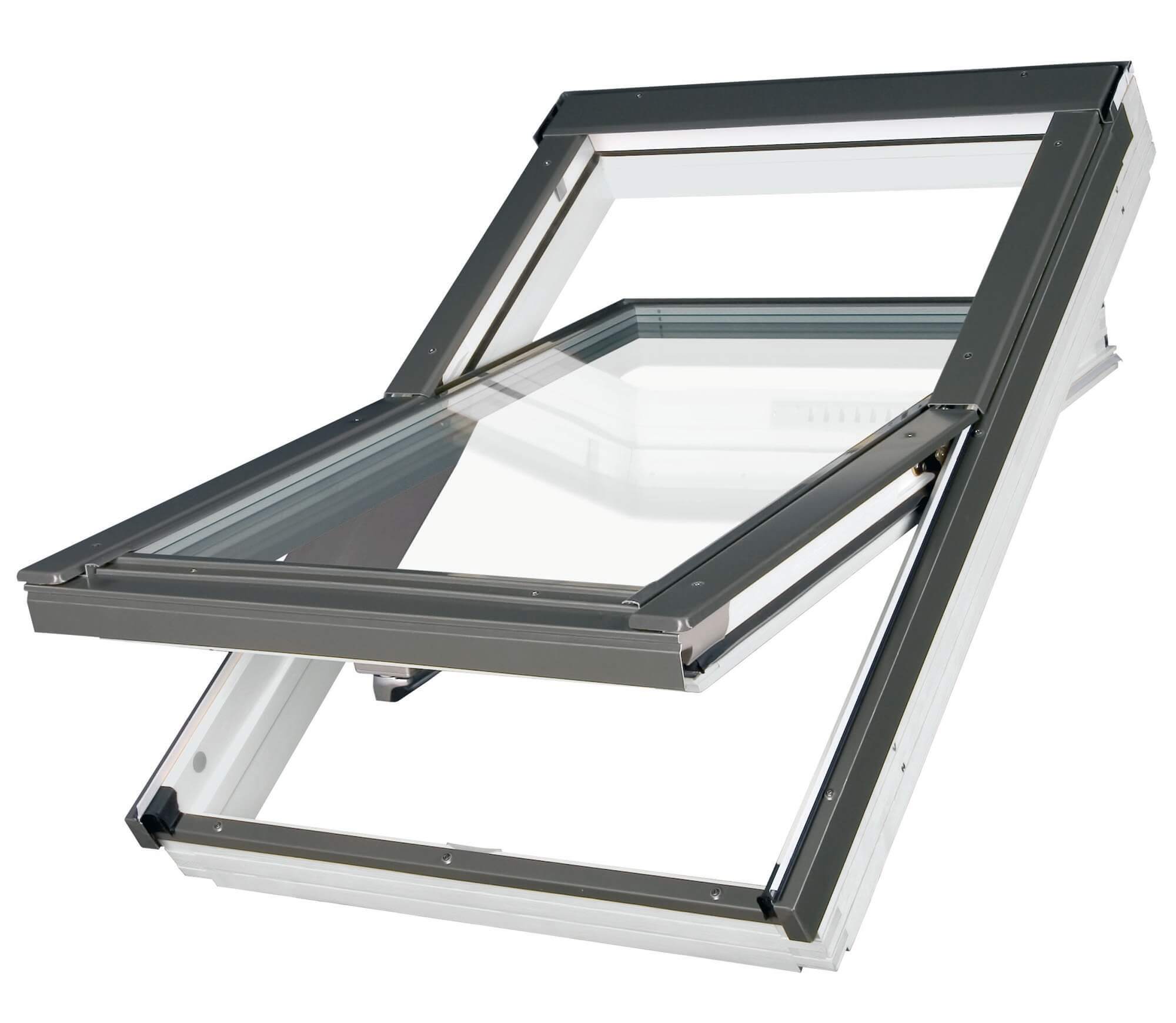 Midthengslet takvindu 2-lags