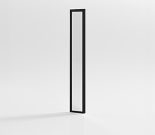 preview image for Sidoljus Helglasad S1 svart Lagerført