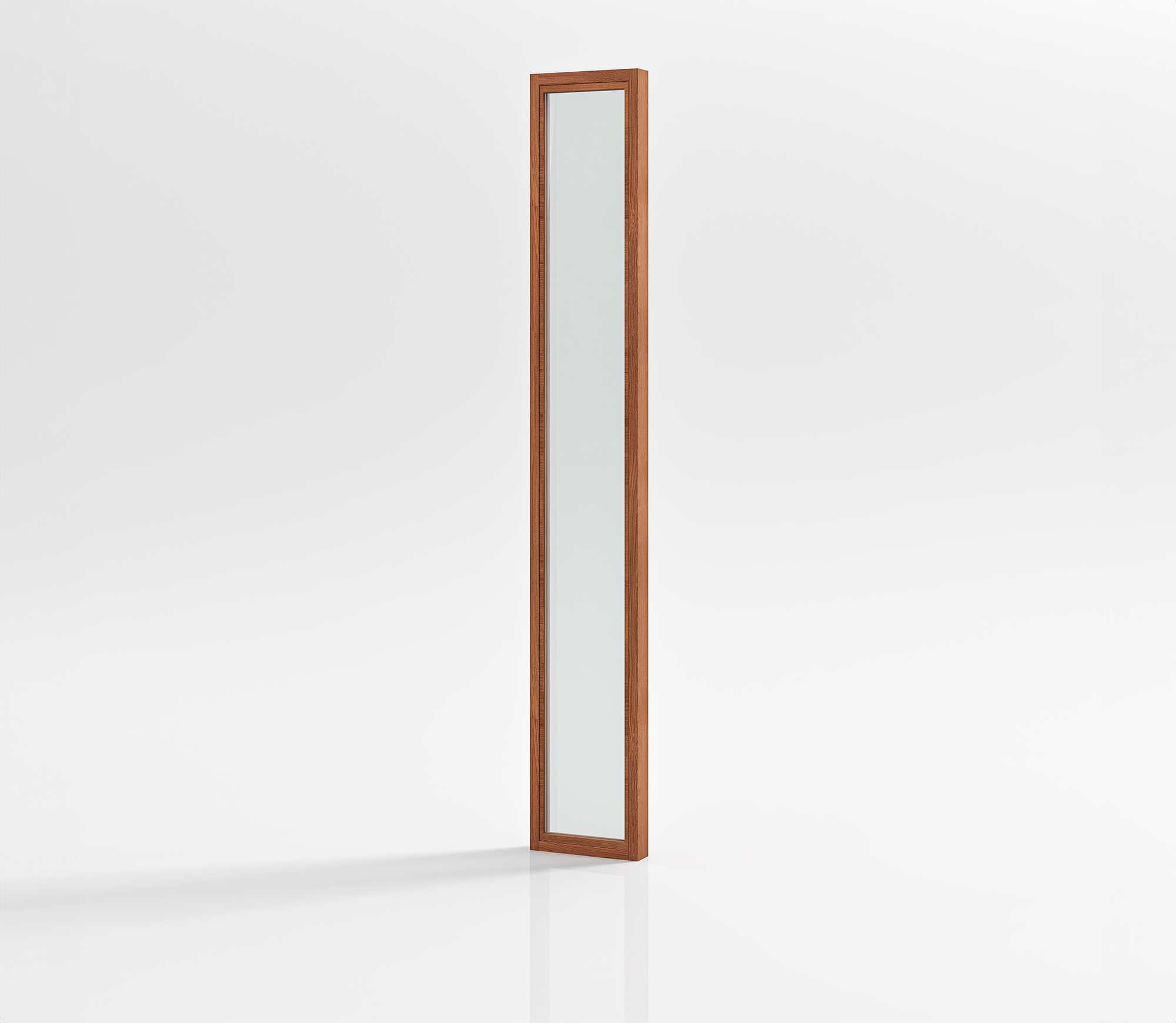 Sidelys Teak helt glass S1