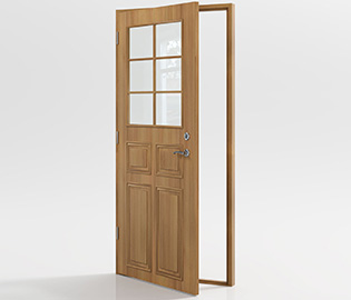 preview image for Ytterdør Eik Torekov Lagerførd Plus