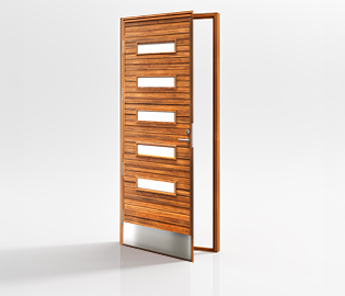 preview image for Panelt Ytterdør Moss