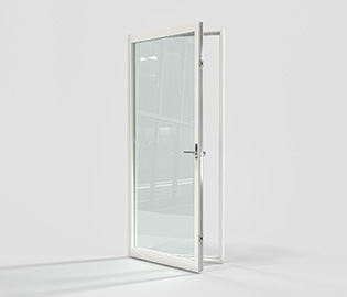 preview image for Balkongdør aluminium 3-lags