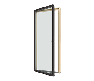 preview image for Altandörr aluminium 3-glas