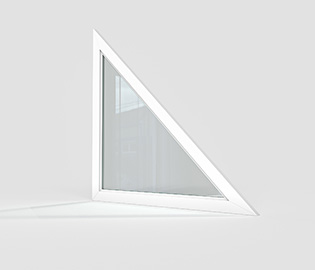 preview image for Fastkarmt vinklet aluminium 2-lags