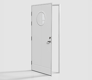 preview image for Ytterdør Glimten Hvit Lagerførd